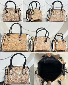 Sac Speedy de luxe en cuir artisanal, sacs à bandoulière de créateur exotiques, sacs à main moyens pour femmes, sacs de voyage personnalisés de marque - Product Image 3