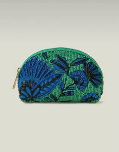 Exquisito Monedero Bordado a Mano con Cuentas, Bolso Pequeño de Diseño, Finas Bordas de Cuentas, Artesanal, Clásico, Colores Mixtos, Uso Diario - Product Image 4
