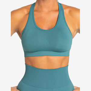 Nouvelle conception, prix d'usine en gros, ensemble de vêtements de sport pour femmes, sublimation, tendance, coupe ajustée, respirant, soutien-gorge de sport pour femmes - Product Image 4