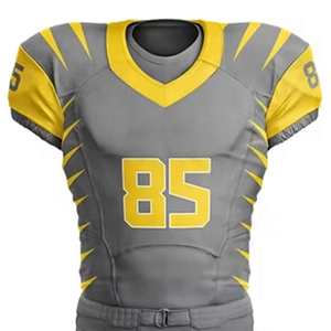 Uniforme de Rugby Retro Personalizado al por Mayor, Manga Corta, Diseño Personalizado, Cosido, Ropa de Fútbol Americano Retro, Ropa Deportiva de Equipo - Product Image 3