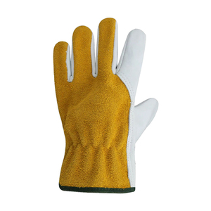 Low Price Winter Wear Resistant Soft Cowhide Leather Driver <b>Gloves</b> Tear Resistant Non-Slip Full Finger Driving <b>Glove</b> - Product Image 3