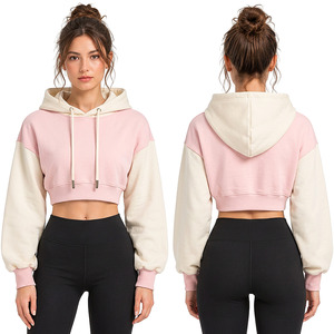 Fabricante de Sudaderas Cortas para Mujer, Proveedor de Ropa al por Mayor, Ropa de Marca Privada - Product Image 2