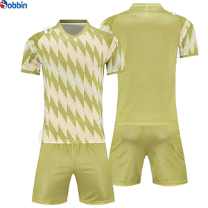 Uniformes de Fútbol Personalizados Unisex, Camisetas de Fútbol Transpirables de Secado Rápido con Cuello en V, Manga Corta, Sublimadas, Ropa Deportiva de Poliéster - Product Image 3