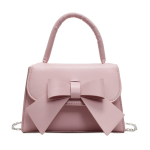 Nuevos Bolsos de Mano con Lazo y Cadena Metálica, Bolsos Cruzados Grandes con Lazo para Mujer - Product Image 1