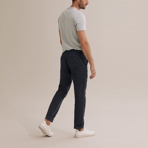 Pantalones de pana para hombre, diseño personalizado, cómodos, 100% algodón, transpirables, impermeables, ecológicos, de secado rápido, teñidos con tintes vegetales. - Product Image 4
