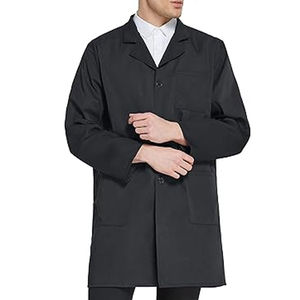 Batas de Laboratorio para Médicos, Unisex, de Algodón, con Logotipo Personalizado, Uniformes de Verano para Hospital, Colores de Moda, Venta al Por Mayor - Product Image 4