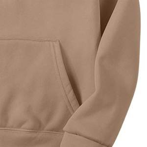 Men's Pullover Hoodie Wholesale Blank Cotton <b>Fleece</b> <b>Hooded</b> Sweatshirt Custom Logo Kangaroo OEM ODM Manufacturer Bulk New Arrival - Product Image 4
