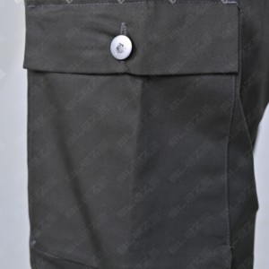 Pantalones Cargo para Hombre, Uniforme Médico, Ropa de Trabajo, Pantalones con Cintura Elástica, Tela Elástica, Pantalones Negros Utilitarios con Bolsillos - Product Image 6