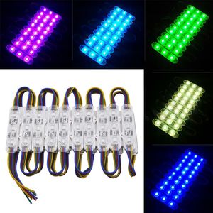Modulo LED RGB 5050 Impermeabile per Insegne Luminose Verdi, Luci per Vetrine, Chip in Alluminio, 12V DC, 5W, IP66, 3000K - Product Image 3