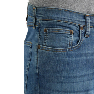 Best Quality Denim Pant For Adult Knitted Casual Waterproof Solid Breathable Medium Wash <b>Jeans</b> Pants With OEM Service - Product Image 6
