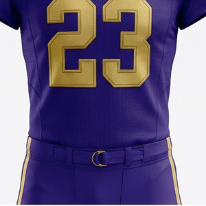 Nueva Llegada: Jersey de Fútbol Americano Sublimado, Gráficos Personalizados del Equipo, Secado Rápido, Transpirable, Uniformes de Fútbol Americano - Product Image 2