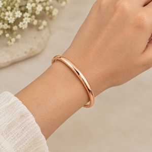กำไลข้อมือทองแดงตีลายแบบดั้งเดิม เครื่องประดับแฮนด์เมดขายส่ง - Product Image 6
