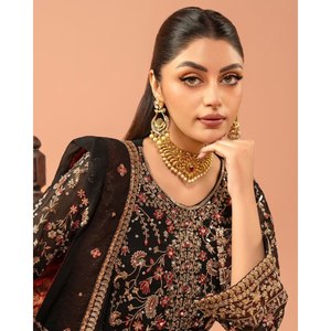 Traje de Satén de Diseñador con Hilo de Diamantes Reales y Lentejuelas, Talla XL - Product Image 5