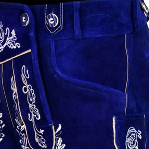 Traje Bávaro Lederhosen para Hombre con Logotipo Personalizado – Atuendo Premium de Cuero para Oktoberfest con Tirantes para Festivales y Eventos Temáticos - Product Image 5