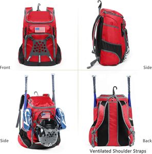 Bolsas de Béisbol Personalizadas de Poliéster para Hombre y Mujer, Bolsa de Equipamiento Sublimado para Equipos - Product Image 5