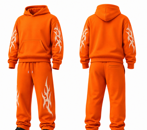 Conjunto deportivo personalizado con logotipo para hombre, conjunto de sudadera personalizado para hombre, conjunto de chándal para otoño para hombre, tallas US S/M/L/XL - Product Image 3