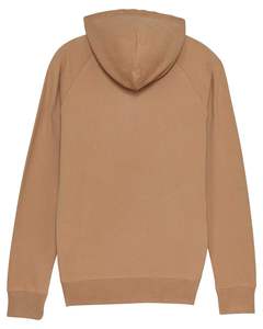 เสื้อฮู้ดดี้ผู้ชายแบบสวมหัว ผ้าฟลีซ ขนาดใหญ่พิเศษ สีดำ ผ้าฝ้าย 100% ปักโลโก้ ระบายอากาศได้ดี เป็นมิตรกับสิ่งแวดล้อม น้ำหนัก 400 กรัม แบบฝรั่งเศส ขายส่งตามสั่ง - Product Image 2