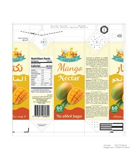 Nectar de mangue de haute qualité <span class=keywords><strong>200</strong></span> ml, boisson en <span class=keywords><strong>Tetra</strong></span> Pack, boisson aux fruits naturelle prête à boire - Product Image 6