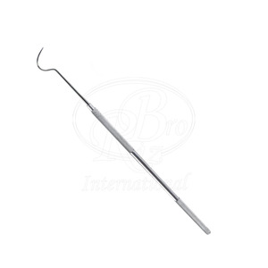 Explorador Dental Equino de Acero Inoxidable, Punta Fina de 22x19 mm, 17.5 Pulgadas, Herramienta Veterinaria para el Cuidado Dental Equino - Product Image 3