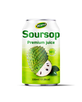 Vietnam-gemaakte gezonde 330ML watermeloen pure sap dranken, natuurlijke voedingsmiddelen en dranken puree, gearomatiseerd en gekleurd
