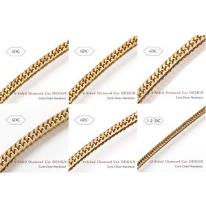 สร้อยคอทองคำ 18K ญี่ปุ่น Kihei Curb Chain สร้อยคอแบบละเอียด 18k สร้อยคอแบบโซ่ สร้อยคอคลาสสิกสำหรับทุกเพศ ผู้ชาย ผู้หญิง - Product Image 6