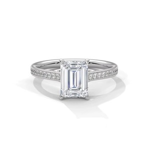 High on Demand Lab Grown <b>Diamond</b> <b>Ring</b> for Engagement Wedding Ceremony and Sustainable Luxury Use Available for Factory Price - Product Image 2