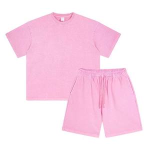 Nouvelle Collection Été : Ensemble Homme T-shirt et Short Personnalisé Écologique 2 Pièces – Vente en Gros à Prix Abordable - Product Image 4