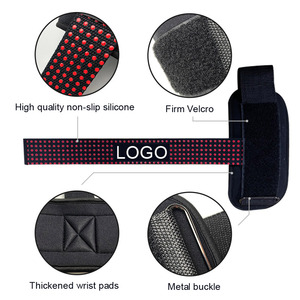 Gym Accessories Custom Logo Weight <b>Lifting</b> <b>Straps</b> Wrist Wraps Padded Neoprene Combo Powerlifting Gym Wrist <b>Straps</b> - Product Image 1