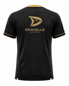 Vêtement d'arts martiaux unisexe à manches courtes et col en V, haut d'uniforme de karaté, chemise d'entraînement de taekwondo, vente en gros - Product Image 2