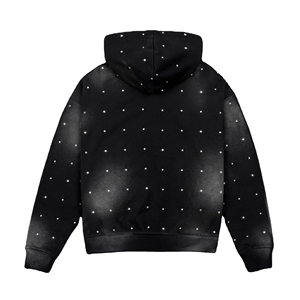Sudadera con Pedrería para Producción en Masa, Sudadera de Algodón Personalizada Estilo Urbano, Marca Privada, Directo de Fábrica OEM para Importadores - Product Image 3