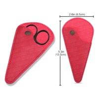Ciseaux de coupe d'ongles à cuticules incarnés manucure russe pédicure outils de soin des ongles en acier inoxydable avec pointe pointue
