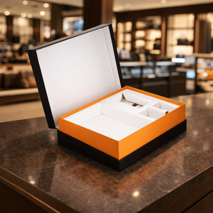 Caja de Cartón Corrugado Reciclable y Ecológica |   Empaquetado Ecológico para Electrónicos con Recubrimiento UV, Grabado en Relieve y Acabado Premium - Product Image 4