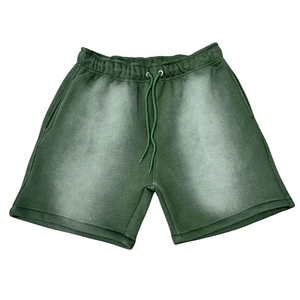 Men Acid Wash Shorts Vintage Washed Cotton Shorts Heavyweight Streetwear Fashion Custom Logo Summer Casual Bulk Wholesale - Product Image 6