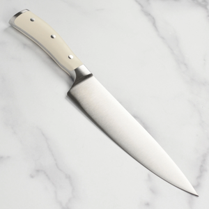 Professional Chef <b>Knife</b> Stainless Steel Kitchen <b>Knife</b> with White Resin Handle <b>Sharp</b> Cooking <b>Knife</b> OEM Custom Logo - Product Image 4