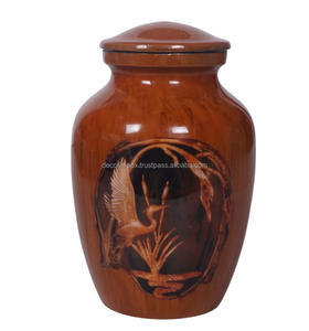 Urna Funeraria de Metal con Diseño de 'Te Amo Hasta la Luna y de Regreso' en Existencia Limitada, Ideal para Guardar Cenizas Humanas - Product Image 2