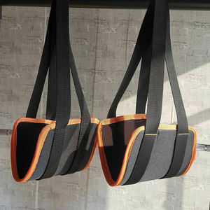 Sangles abdominales suspendues robustes de qualité supérieure avec mousquetons à verrouillage rapide, réglables pour l'entraînement du tronc et du six-pack - Product Image 2