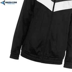 100% Polyester Fleece Eco-Friendly Quick Dry Spring Solid Streetwear Hooded Breathable Windproof Customizable Tracksuit - Product Image 4