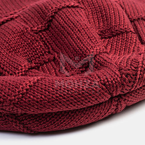 Design Your Own Style High Quality Customizable Jacquard Beanie <b>Hats</b> Unisex Adjustable Image Style Common Cotton/<b>Wool</b> Made - Product Image 4