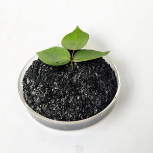 Flocons d'humate de potassium CAS 68514-28-3 C9H8K2O4 Engrais à base d'acide humique de haute pureté pour l'irrigation goutte à goutte et l'agriculture - Product Image 1