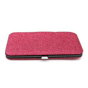 Pince à épiler pour extensions de cils volume, à pointe en fibre, en acier inoxydable et plastique, emballage en boîte à 90 degrés, marque privée - Product Image 4