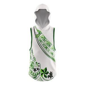 Camisetas de Fútbol Americano Sublimadas XL, Lisas, sin Mangas, de Compresión, 7v7, con Logotipo del Equipo Bordado, Número, Transpirables - Product Image 4