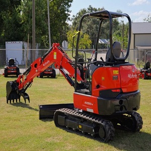 Mini-excavatrice Kubota KX033 4 neuve, 2 tonnes, 3,5 tonnes, excavatrice compacte avec moteur à haute efficacité, composants de pompe, puissance de sortie élevée - Product Image 5