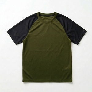 เสื้อยืดกราฟิกแบบกำหนดเองสำหรับผู้ชาย ทรงโอเวอร์ไซส์ แขนเสื้อแบบแร็กแลน ผ้าฝ้าย พิมพ์ตามสั่ง - Product Image 5