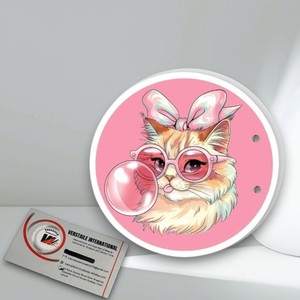 Private <b>Label</b> Cat Eyelash Extensions Lash Artist Tiles Pallet Acrylic Magnetic Flower Heart Diamond Square <b>Circle</b> Eco-Friendly - Product Image 5