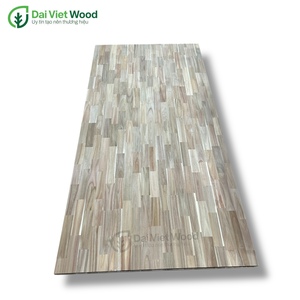 Matériaux bruts en bois d'acacia, panneau en bois massif à jointures à rainures et languettes - Product Image 6