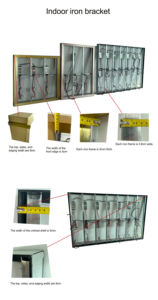 Module LED P2 d'intérieur, taille 320mm*160mm, pour salle d'exposition d'entreprise, salle de <span class=keywords><strong>réunion</strong></span>, 3840Hz, 40 scan, PCB 1.2mm, support en cuivre, lampe SMD1515 - Product Image 5