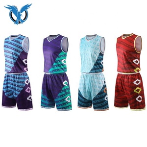 Conjunto de Uniforme de Baloncesto Geométrico Rojo Unisex, Cuello en V, Sin Mangas, Secado Rápido, Ropa Deportiva de Poliéster para Todas las Temporadas, Impresión Sublimada - Product Image 1