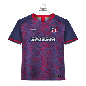 ชุดฟุตบอลแบบกำหนดเองสำหรับทุกเพศจากซัพพลายเออร์บังกลาเทศ ชุดฟุตบอลพิมพ์ลายตามฤดูกาล ชุดฟุตบอลสำหรับผู้ใหญ่ ผลิตจากโพลีเอสเตอร์ 100% ระบายอากาศได้ดี - Product Image 5