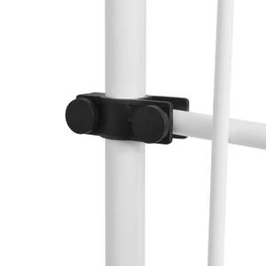 Auvent à rayures bleues et blanches rétractables manuelles de 118 pouces - Product Image 5