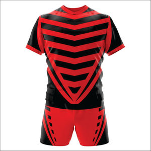 Uniformes de Rugby Personalizados por Sublimación de Primera Calidad para Hombre, Diseño en Relieve en la Parte Delantera, Conjuntos de Rugby, Camisetas, Pantalones Cortos, Antibacterianos - Product Image 1